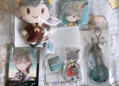 桂城泉 セガラッキーくじ アクスタ ぬいぐるみ 缶バッジ セット 蓮ノ空