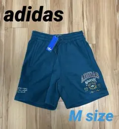 新品‼️アディダス　オリジナルス　裏起毛　ショートパンツ