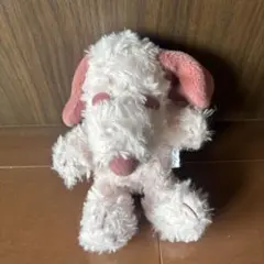 スヌーピーぬいぐるみ ホワイトピンク