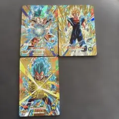 ドラゴンボールスーパーダイバーズ ベジータ 3枚セット - メルカリ