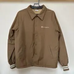 Champion ボア裏地 コーチジャケット　ジャンパー　キャメル　M