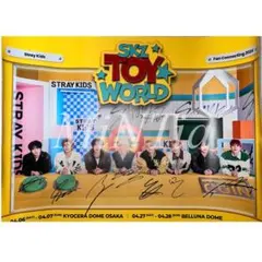 straykids SKZ TOYWORLD 直筆サイン入ミニポスター straykids SKZ TOYWORLD 直筆サイン入ミニポスター - メルカリ