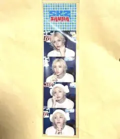 Straykids スキズサウナ フィリックス 回数券風ステッカー ポップアップ