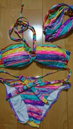 ☆未着用　水着 ビキニ☆ヘアーバンド付