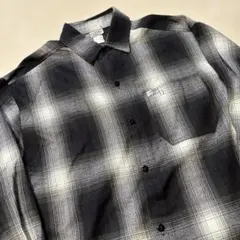 CalTop キャルトップ オンブレチェック 長袖 シャツ USA製