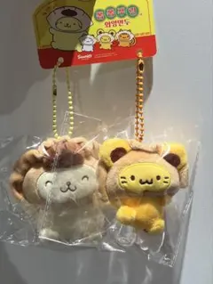 ポムポムプリン スコーン マスコットキーホルダー