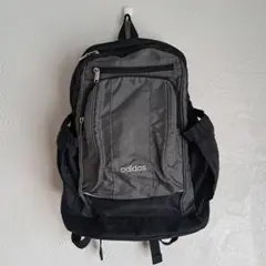 【美品】adidas リュック　バックパック グレー　ブラック