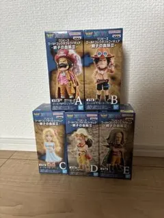 ワンピース ワーコレ 親子の血筋Ⅲ フィギュア 5体コンプセット - メルカリ