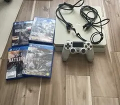 PS4 CUH-2200A 500GB ソフト4本セット ※コントローラジャンク