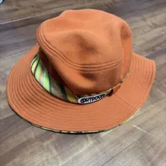 OUTDOOR PRODUCTS 帽子 オレンジ
