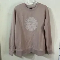 モンベル スウェット トレーナー 長袖 ピンク レディース 上