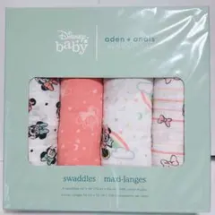 ✨未使用✨エイデンアンドアネイ ディズニースワドル 112×112cm 4枚