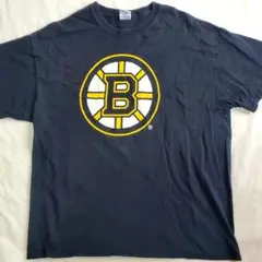 gildanギルダン nhl ボストンブルーインズ ホッケーゲームティーシャツt