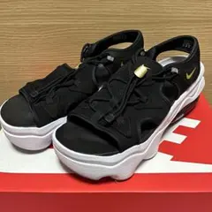 美品　NIKE エアマックスココ　ブラック スポーツ厚底サンダル