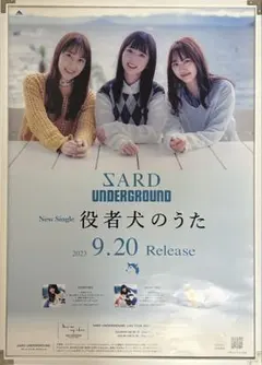 超希少】 SARD UNDERGROUND ポスター B2 初期メンバー - メルカリ