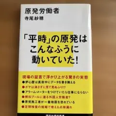 寺尾紗穂　原発労働者(2015)
