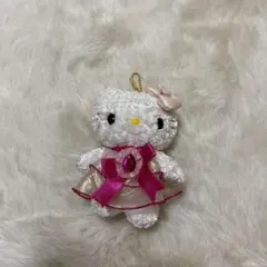 ハローキティ展 50周年記念 ぬいぐるみキーホルダー バレリーナ - メルカリ