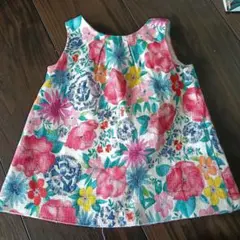 Zara Baby Girl 花柄ワンピース 74cmのサムネイル