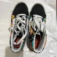 VANS Sk8-Hi 花柄プリント スニーカー