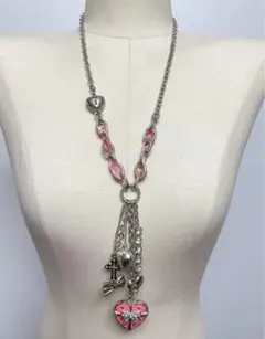 y2k フェアリーグランジ　バレエコア　ビンテージ　ハートネックレス