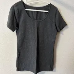 しまむら　レディース　CLOSSHI グレー 半袖　Tシャツ M 美品