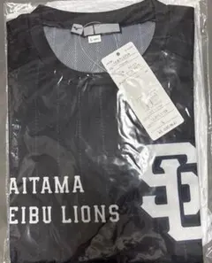 埼玉西武 プラクティスTシャツ Lions Black Mode Ve