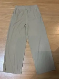 niko and ... ベージュ ワイドパンツ