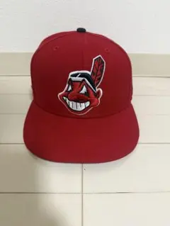IWGP 長瀬　New Era インディアンズ ベースボールキャップ NEWERA 旧インディアンズロゴ IWGP 長瀬着用 - メルカリ