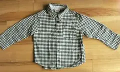 BREEZE チェック柄 長袖シャツ 110サイズ