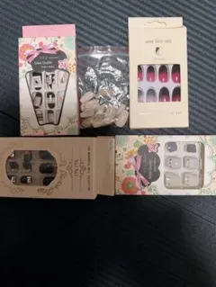 プレスオンネイルセット 24個入り 5セット