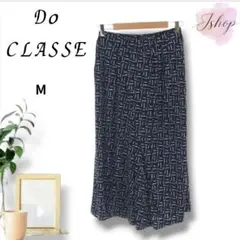 美品★DoCLASSE スカート レース 総柄 ウエストゴム M　931380