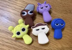スプランキー　クロックス　キャラクター5個セット