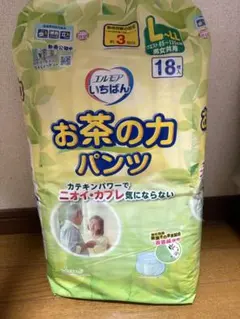 エルモアいちばん お茶の力 パンツ L-LL 18枚入✖️4のサムネイル