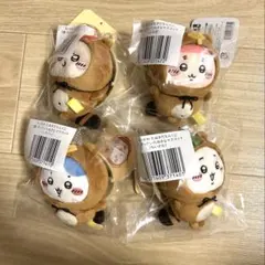 【ちいかわ】たぬきだもんくじ　C賞　4体セット