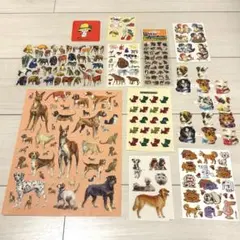犬、動物シール11セット