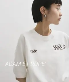 ADAM ET ROPE' 【サステナブル】ベルテッドストラップロンパース 新品