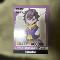 GIGO限定 CRAZY RACCOON CR　kinako フィギュア