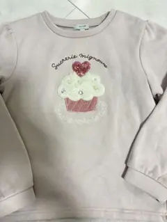 anyfam トレーナー130 カップケーキ
