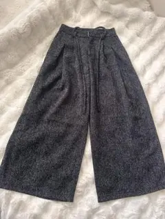 ワイドパンツ ハイウエスト