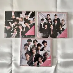 SnowMan CD KISSIN’ MY LIPS / Stories 3形態