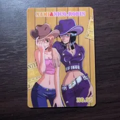 希少】海賊王グミ ワンピース ナミ&ロビン NO.95 ナミ ロビン - メルカリ