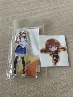 未開封 おまけ カラフルピーチ えと×ポチャッコ サンリオ アクリルスタンド