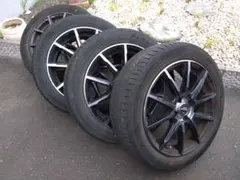 16インチ SCHNEIDER アルミホイール DUNLOPタイヤ 4本セットのサムネイル