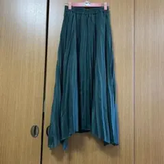 ROPÉ PICNIC プリーツスカート 38 ダークグリーン