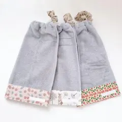 おりこうエプロン　甘撚りタオル　3枚セット ネームタグ付き