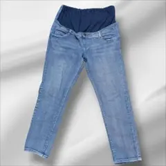 マタニティ ストレッチデニムパンツ LLサイズ