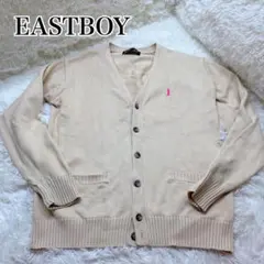 EASTBOY イーストボーイ ラムウールカーディガン7G 9 M ホワイト系