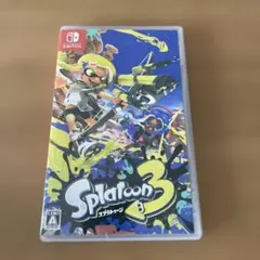 【ジャンク】Switch スプラトゥーン3 ソフト