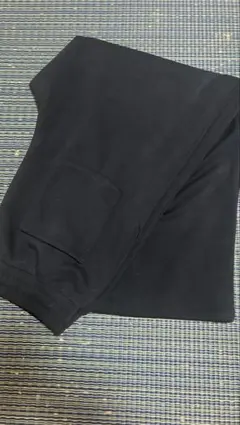 ユニクロC スウェットワイドパンツ　ブラック　 Lサイズ