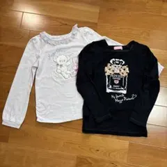 お値下げ！メゾピアノ☆長袖カットソー2点セット 140